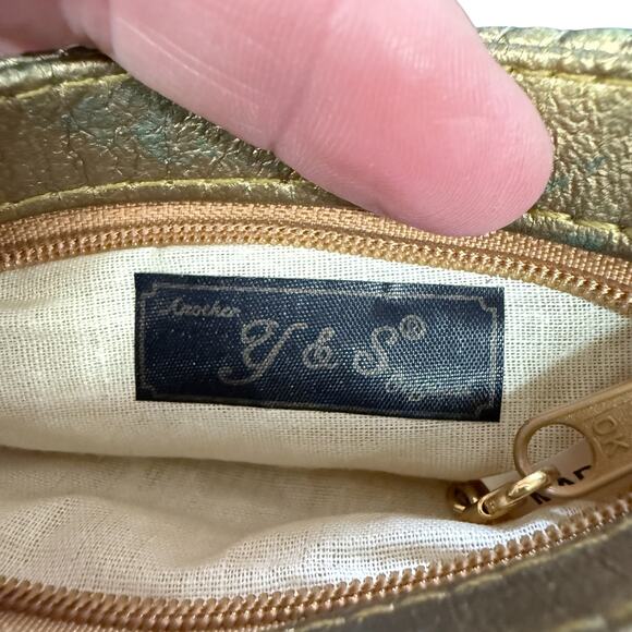 Vintage Y&S Original Gold Chainmail Mesh Purse & Wallet - Picture 10 of 10